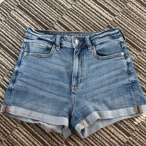 American Eagle Outfitters Light Blue Jean Shorts